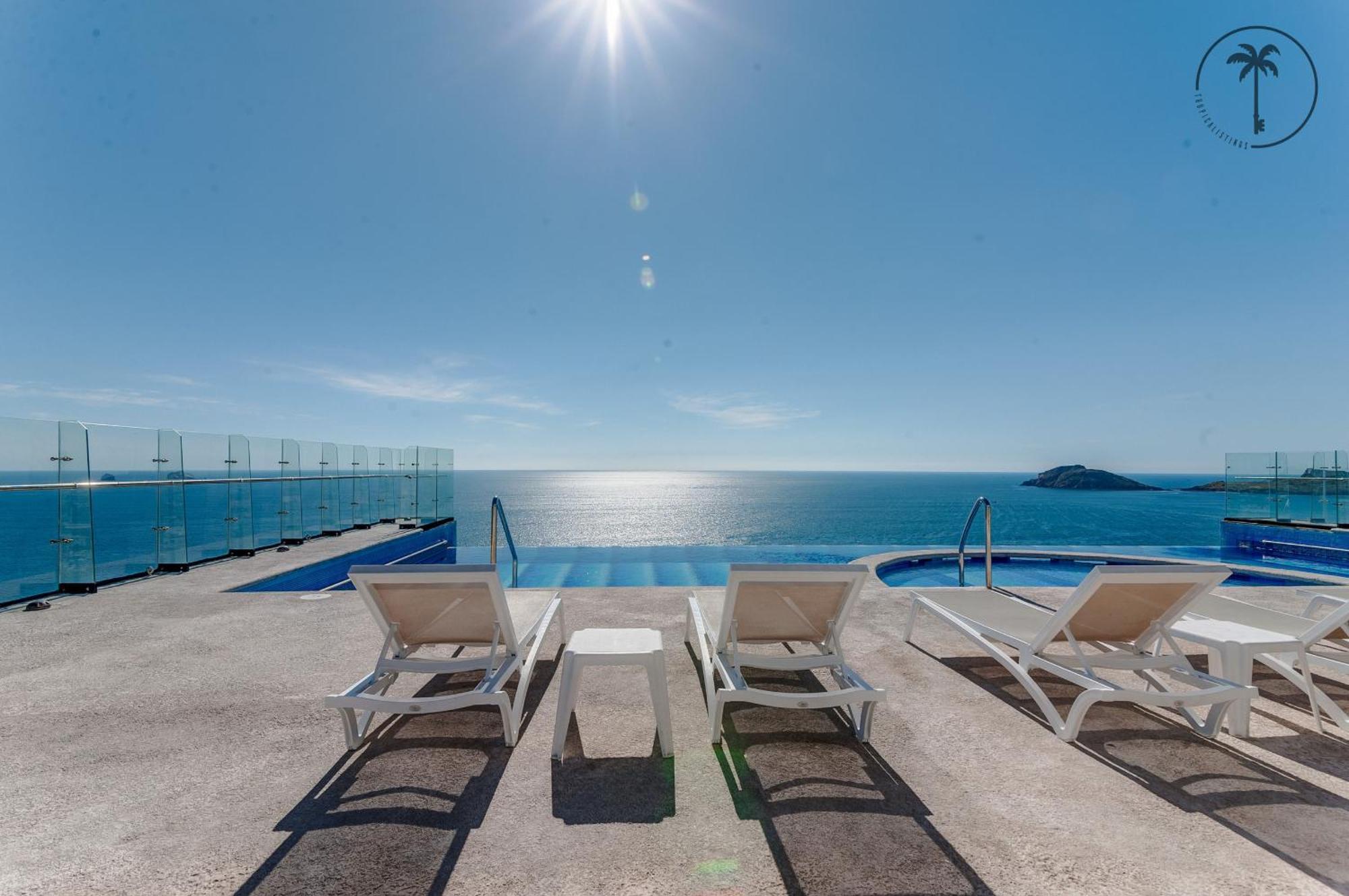 Hermosa Vista Al Mar, Condominio De Lujo! Масатлан Экстерьер фото