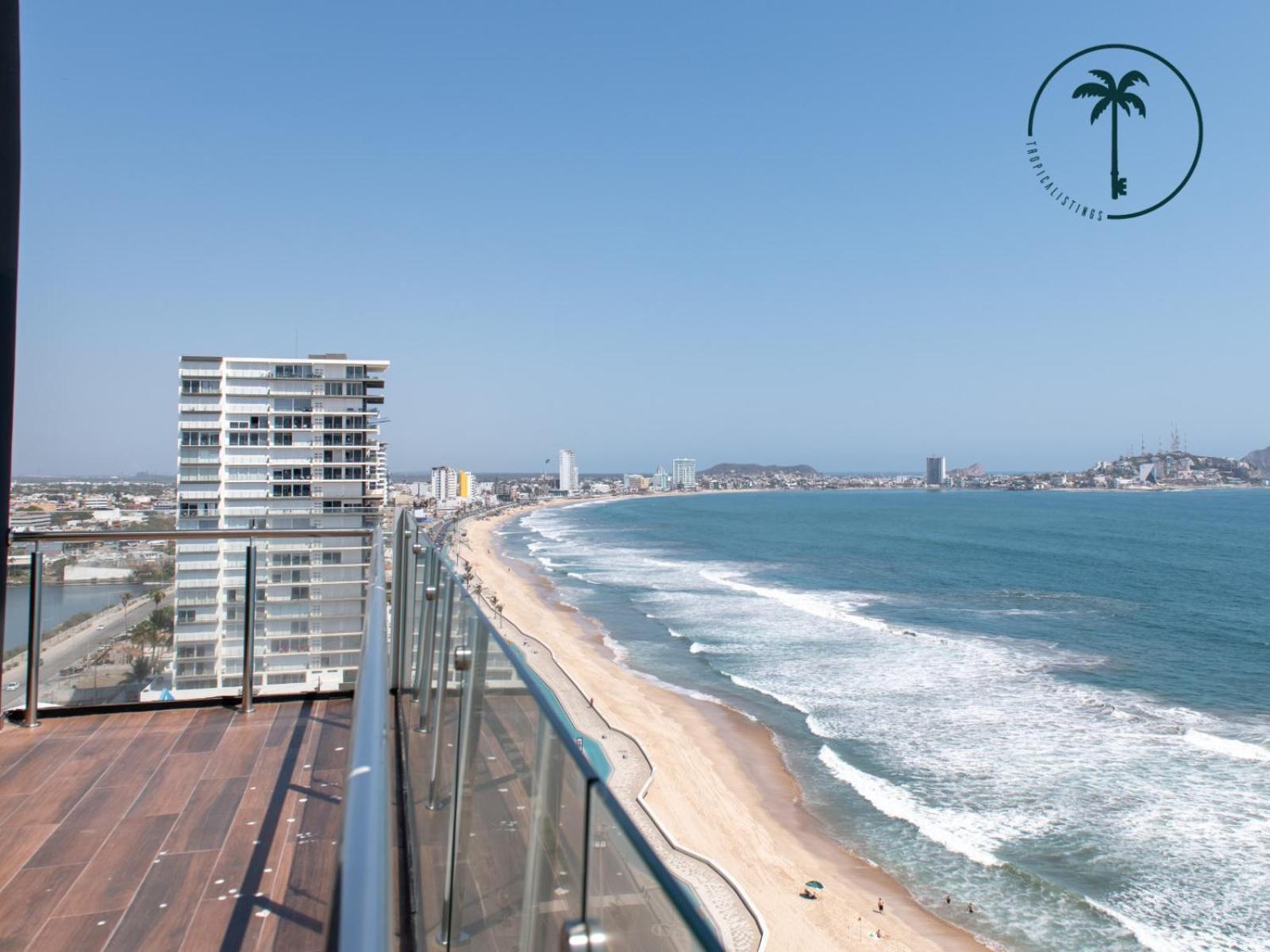Hermosa Vista Al Mar, Condominio De Lujo! Масатлан Экстерьер фото