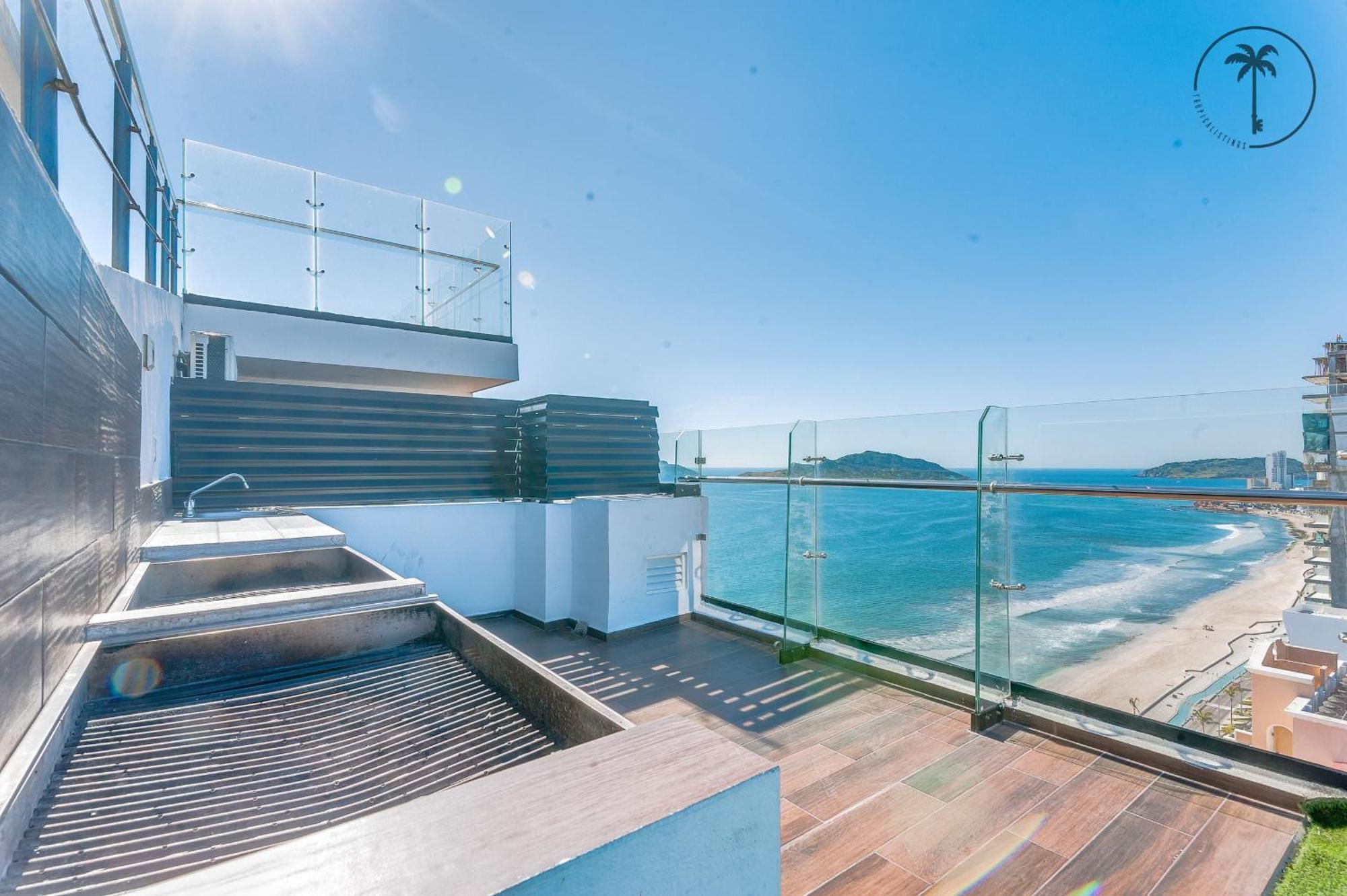 Hermosa Vista Al Mar, Condominio De Lujo! Масатлан Экстерьер фото